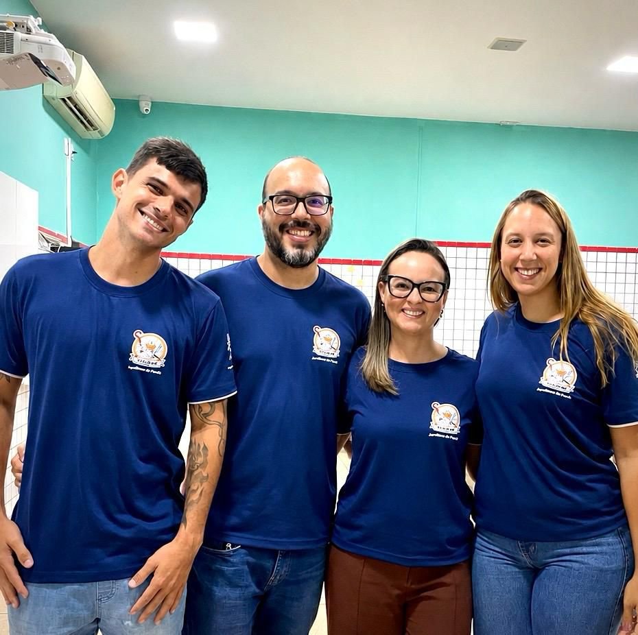 Conselho Setor 4: Tio Anderson e tia Camilinha · João Tempone e Laryssa Rosa