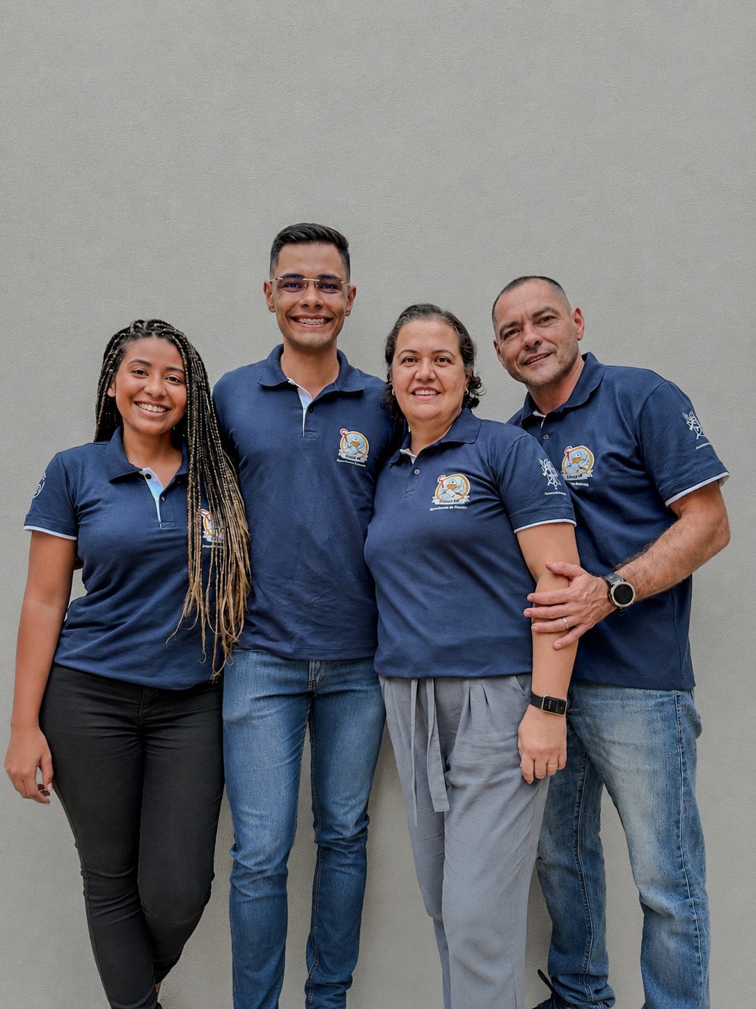Conselho Setor 5: Tio Juarez e tia Marta · Helena e Victor Rinaldi