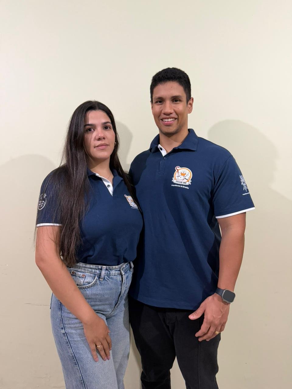 Casal coordenador: Tio Brunno e tia Nayara